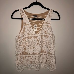 NWT Express Lace Tank
